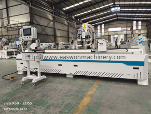 Mesin Pintu CNC yang dapat disesuaikan dengan sumbu Z 20 Jalur Panduan Lathe Bed dan 750W * 2/400W * 1 Servo Motors