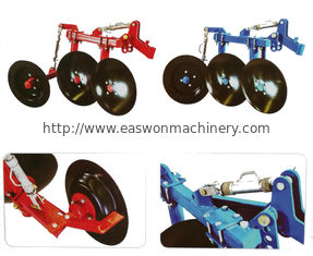 2 Disc Bajak W180mm Mesin Pertanian Skala Kecil Untuk Traktor Berjalan 12-18hp